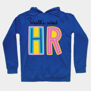 Hr Gifts | World's cutest HR Hoodie